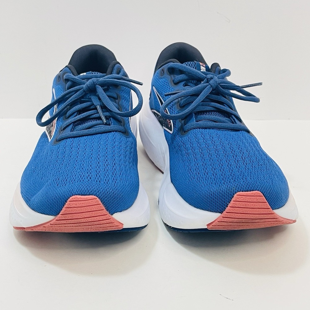 Brooks Glycerin GTS 21 Womens Size 8 Blue Pink Walking Running Shoes Sneakers - Picture 3 of 12
